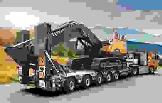 Негабаритная перевозка с учетом высоты в Серпухове